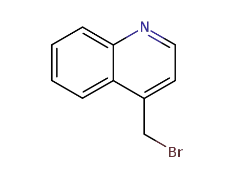 Molecular Structure of 5632-16-6 (4-Bromomethylquinoline)