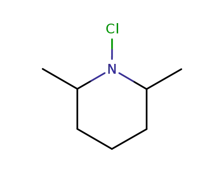 Molecular Structure of 6830-30-4 (Piperidine, 1-chloro-2,6-dimethyl-)