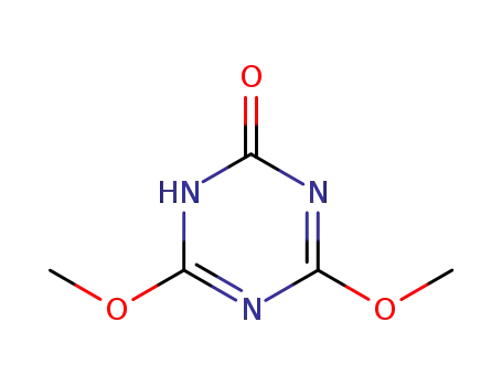 Molecular Structure of 1075-59-8 (4,6-dimethoxy-1H-1,3,5-triazin-2-one)