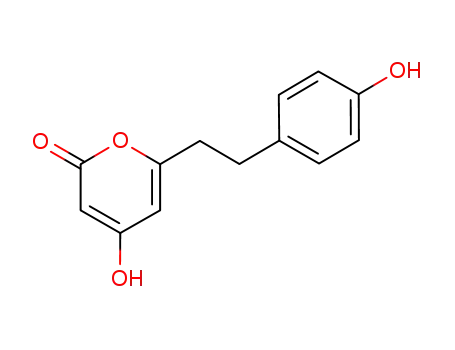 Molecular Structure of 920318-17-8 (2H-Pyran-2-one, 4-hydroxy-6-[2-(4-hydroxyphenyl)ethyl]-)