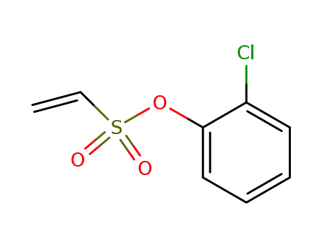 Molecular Structure of 1562-33-0 (Ethenesulfonic acid, 2-chlorophenyl ester)