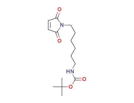 Carbamic acid, [6-(2,5-dihydro-2,5-dioxo-1H-pyrrol-1-yl)hexyl]-, 1,1-dimethylethyl ester (9CI)