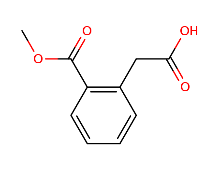 Benzeneacetic acid, 2-(methoxycarbonyl)-