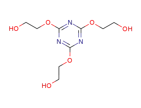 Molecular Structure of 891-65-6 (Ethanol, 2,2',2''-[1,3,5-triazine-2,4,6-triyltris(oxy)]tris-)