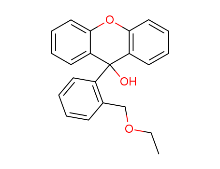 9H-Xanthen-9-ol,9-[2-(ethoxymethyl)phenyl]- cas  6315-83-9
