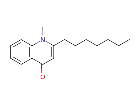 4(1H)-Quinolinone, 2-heptyl-1-methyl-