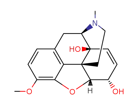 Molecular Structure of 4829-46-3 (14-HYDROXYCODEINE)