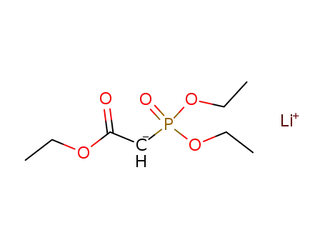 Acetic acid, (diethoxyphosphinyl)-, ethyl ester, ion(1-), lithium