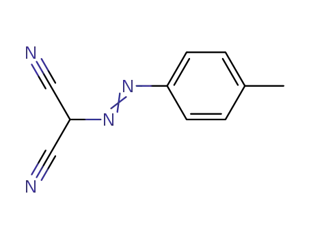 Molecular Structure of 5456-89-3 ([(E)-(4-methylphenyl)diazenyl]propanedinitrile)