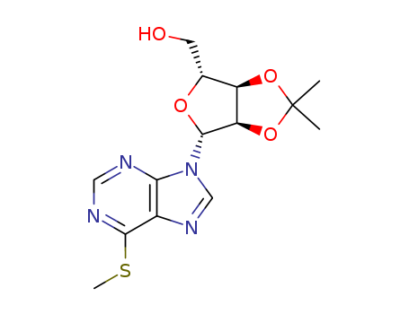 [7,7-dimethyl-2-(6-methylsulfanylpurin-9-yl)-3,6,8-trioxabicyclo[3.3.0]oct-4-yl]methanol cas  42021-78-3