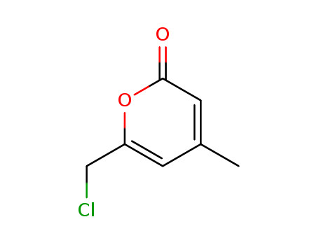 2H-Pyran-2-one, 6-(chloromethyl)-4-methyl-