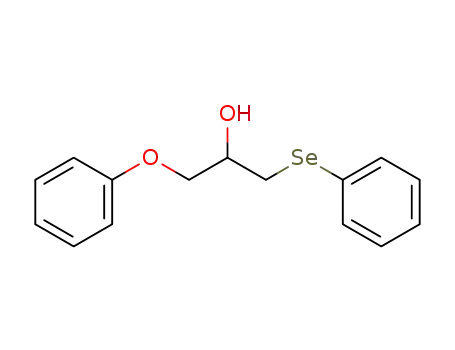Molecular Structure of 84866-68-2 (2-Propanol, 1-phenoxy-3-(phenylseleno)-)