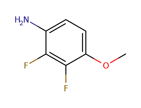 벤젠 아민, 2,3- 디 플루오로 -4- 메 톡시-(9CI)