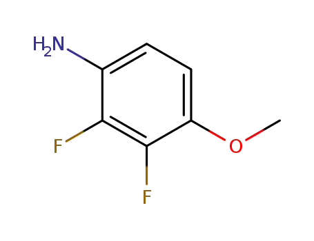 Benzenamine, 2,3-difluoro-4-methoxy- (9CI)