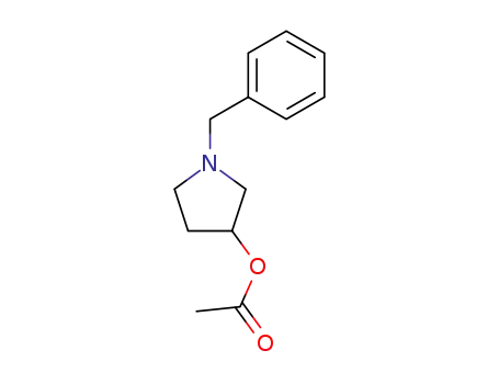 3-Pyrrolidinol, 1-(phenylmethyl)-, acetate (ester)