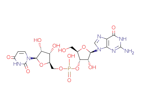 Molecular Structure of 4785-07-3 (guanylyl-(3'-5')-uridine)