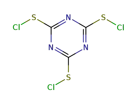 2,4,6-tris(chlorosulfanyl)-1,3,5-triazine