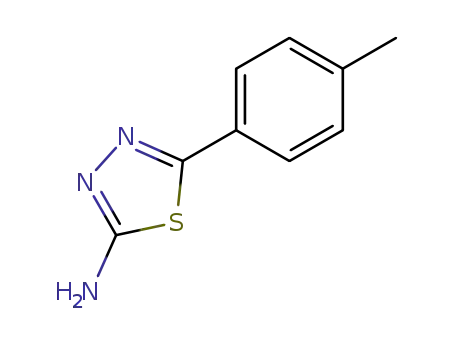 Molecular Structure of 26907-54-0 (2-AMINO-5-(4-METHYLPHENYL)-1 3 4-THIADI&)