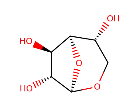 Molecular Structure of 7425-74-3 (.beta.-D-Glucofuranose, 1,6-anhydro-)