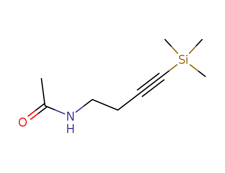 Molecular Structure of 183208-72-2 (Acetamide,  N-[4-(trimethylsilyl)-3-butynyl]-  (9CI))