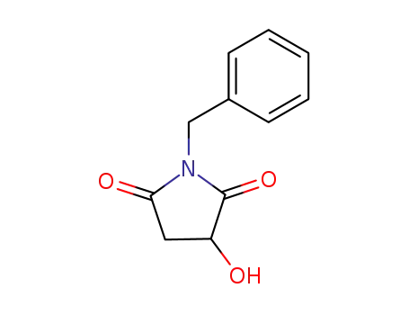 2,5-Pyrrolidinedione, 3-hydroxy-1-(phenylmethyl)-