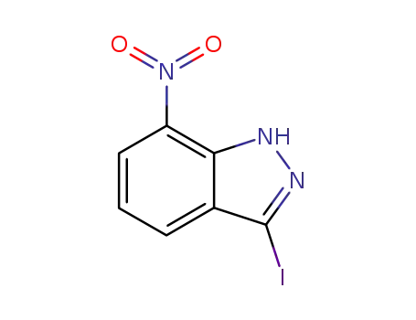 1H-Indazole, 3-iodo-7-nitro-