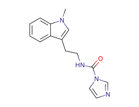 Molecular Structure of 473742-36-8 (1H-Imidazole-1-carboxamide, N-[2-(1-methyl-1H-indol-3-yl)ethyl]-)