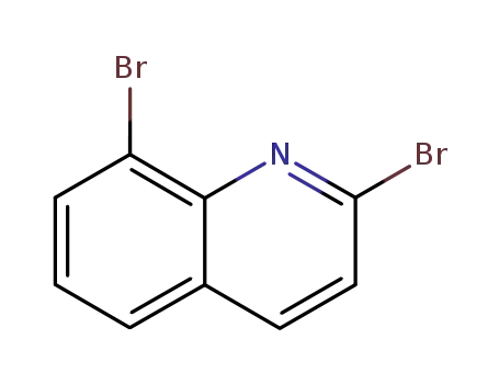 Molecular Structure of 871507-79-8 (2,8-Dibromoquinoline)