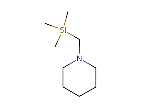 Piperidine, 1-((trimethylsilyl)methyl)-