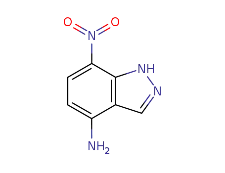 1H-Indazol-4-amine, 7-nitro-