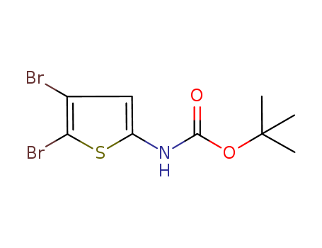 tert-butyl 4,5-dibromothiophen-2-ylcarbamate