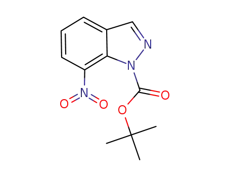 1H-Indazole-1-carboxylic acid, 7-nitro-, 1,1-dimethylethyl ester