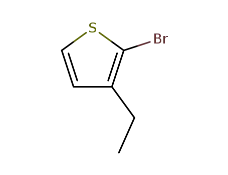 Molecular Structure of 53119-61-2 (2-Bromo-3-ethylthiophene)