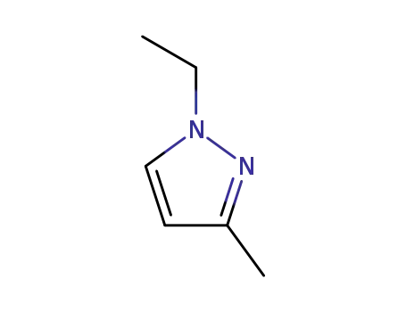 Molecular Structure of 30433-57-9 (1-Ethyl-3-methylpyrazole)