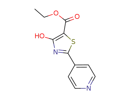 5-Thiazolecarboxylic acid, 4-hydroxy-2-(4-pyridinyl)-, ethyl ester