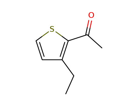 Molecular Structure of 129633-77-8 (Ethanone, 1-(3-ethyl-2-thienyl)- (9CI))