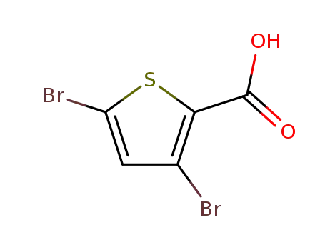 Molecular Structure of 7311-68-4 (4,5-DIBROMOTHIOPHENE-2-CARBOXYLIC ACID, 98+%)