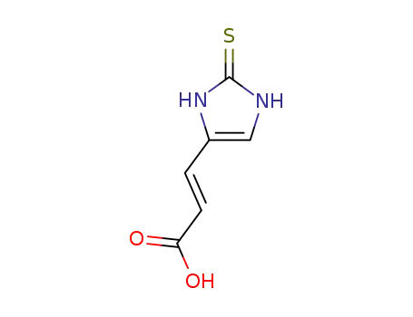 3-(2-Sulfanylidene-1,3-dihydroimidazol-4-yl)prop-2-enoic acid