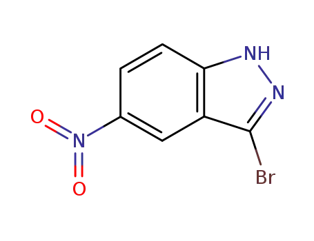 Molecular Structure of 67400-25-3 (5-NITRO-3-BROMOINDAZOLE)