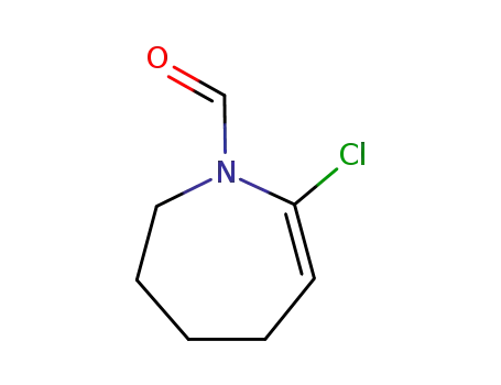 Molecular Structure of 24740-68-9 (1H-Azepine-1-carboxaldehyde, 7-chloro-2,3,4,5-tetrahydro-)