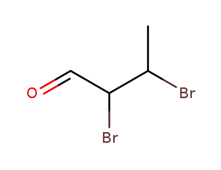 Molecular Structure of 50553-14-5 (2,3-Dibromobutanal)