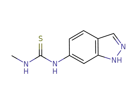 Thiourea, N-1H-indazol-6-yl-N'-methyl-