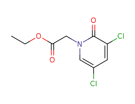 3,5-Dichloro-2-oxo-1,2-dihydro-1-pyridineacetic acid ethyl ester