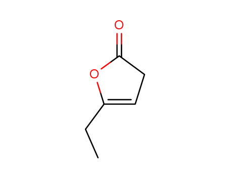 Molecular Structure of 2313-01-1 (ethylfuranone,5-ethyl-(3H)-furan-2-one)