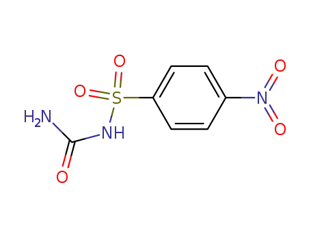 Molecular Structure of 29177-55-7 (1-[(p-Nitrophenyl)sulfonyl]urea)