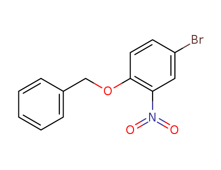 Benzene, 4-bromo-2-nitro-1-(phenylmethoxy)-