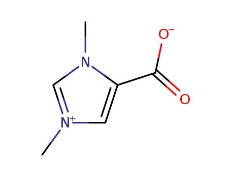 Molecular Structure of 51800-34-1 (5-carboxy-1,3-dimethyl-1H-imidazol-3-ium)