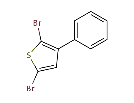 Molecular Structure of 19698-46-5 (2 5-DIBROMO-3-PHENYLTHIOPHENE  97)