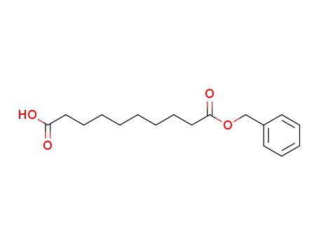 Molecular Structure of 67852-88-4 (Decanedioic acid, mono(phenylmethyl) ester)