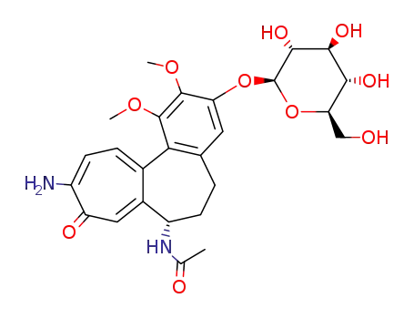 Molecular Structure of 38838-23-2 (COLCHICOSAMIDE)